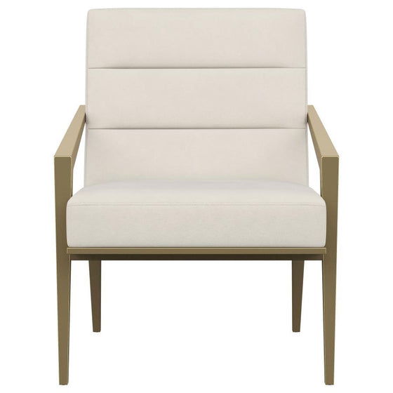 Kirra - Upholstered Metal Arm Accent Chair