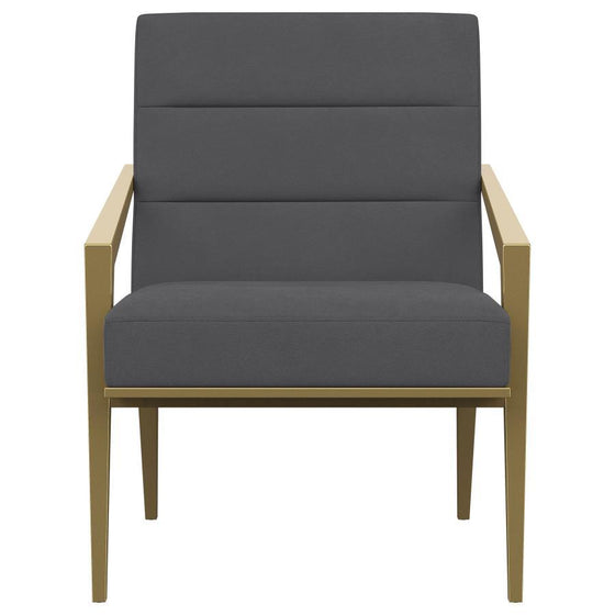 Kirra - Upholstered Metal Arm Accent Chair