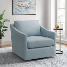  Acacia - Swivel Chair - Freya Light Blue