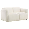 Dorset - Fabric Upholstered Round Track Arm Loveseat