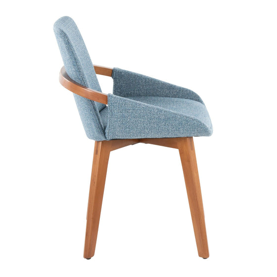 Cosmo - Chair - Walnut Bamboo Legs