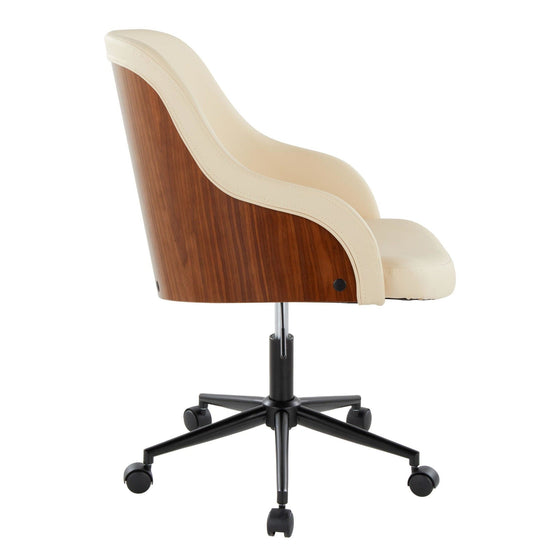 Bacci - Office Chair - Black Metal Base