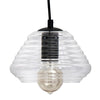 Torus - Triangle Pendant Lamp - Clear