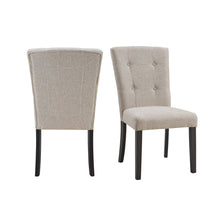  Lexi - Tufted Upholstered Chair (Set of 2) - Espresso