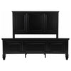 Sandy Beach - 63" Panel Bed with High Headboard