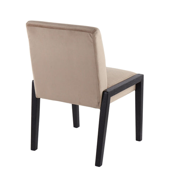 Carmen - Chair (Set of 2) - Black Legs