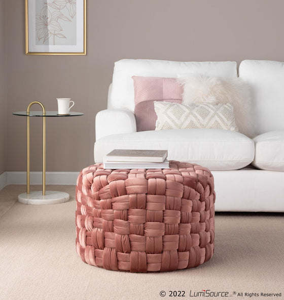 Braided - Round Ottoman