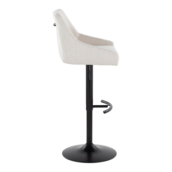 Hannah - Adjustable Barstool With Swivel (Set of 2)
