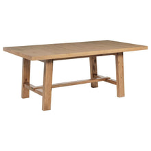  Middleton - Extension Leaf Dining Table - Natural Brown
