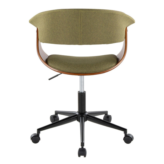 Vintage Mod - Office Chair - Walnut Base