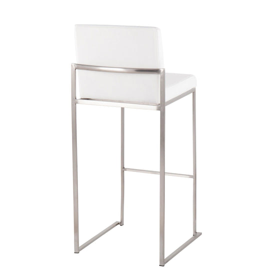 Fuji - High Back Upholstered Barstool Set