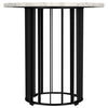 Haven - Round Genuine White Marble Top Table