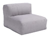 Luanda - Middle Chair - Gray