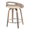 Cassis - 24" Fixed-height Counter Stool (Set of 2) - Cream