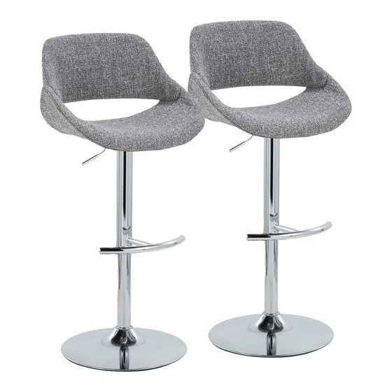 Fabrico - Adjustable Bar Stool Set