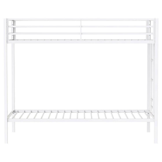 Alevera - Metal Bunk Bed With Ladder