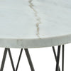 Riko - 5 Piece Counter Height Dining Set (Table & Four Chairs) - White