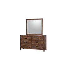  Warner - Dresser And Mirror - Chestnut