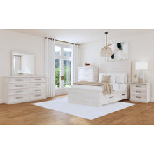  Avalanche - Dresser And Mirror Set - Antique White