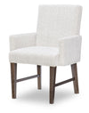 Architect - Upholstered Host Arm Chair (Set of 2) - Onyx