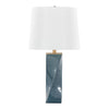 Curvo - Square 27" Ceramic Table Lamp