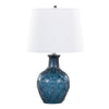 Gloria - Round 20" Glass Accent Lamp (Set of 2)