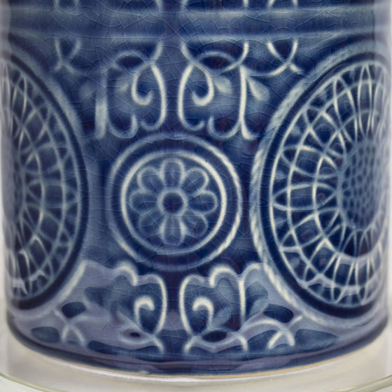 Spyro - 23" Ceramic Table Lamp - Blue