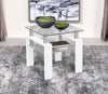 Dyer - 1-Shelf Rectangular Glass Top Table