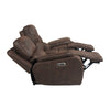 Atlantis - Power Motion Sofa With Power Headrest - Heritage Coffee