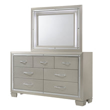  Platinum - Dresser & Mirror Set - Сhampagne
