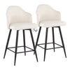 Ahoy - Counter Stool With Square Footrest (Set of 2)