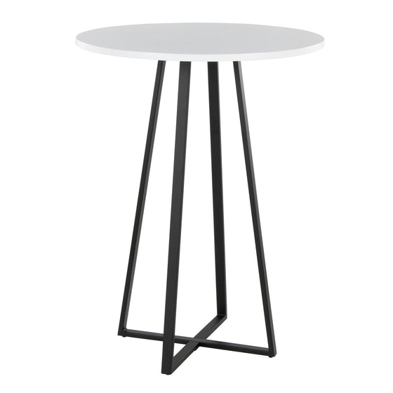 Cosmo - Counter Table - Black Metal