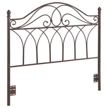  Zola - Metal Queen / Full Open Frame Headboard - Brown