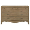 Revello - 8-Drawer Bedroom Dresser - Washed Mango