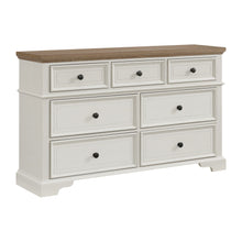  Eastwood - Youth 7-Drawer Dresser - Brown And White