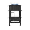 Hampton Kids - Loft Bed With Ladder And Desk With Speaker