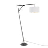 Daniella - Salon 70" Floor Lamp - Black Metal