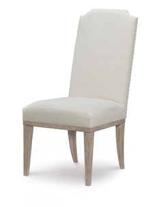  Monteverdi - Upholstered Host Side Chair (Set of 2) - Sun-Bleached Cypress
