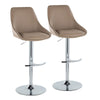 Diana - Adjustable Stool (Set of 2) - Blue