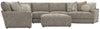 Turner - Sectional With Ottoman