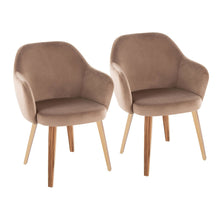  Buena - Dining Chair (Set of 2) - Zebra Wood Legs