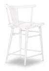 XXX's And OOO's - Counter Height Splat Back Chair (Set of 2) - Cotton
