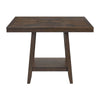 Seneca - Square Counter Table With Lazy Susan