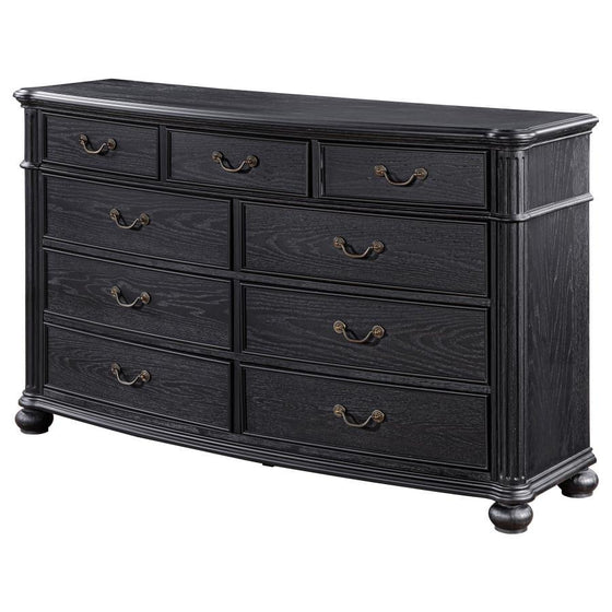 Celina - 9-Drawer Dresser - Black