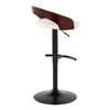 Grotto - Adjustable Barstool (Set of 2) - Black