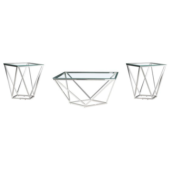 Brittania - Square Coffee Table Set