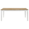 Hollis - Rectangular Wood Dining Table - Brown
