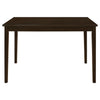 Guillen - 5 Piece Rectangular Dining Table Set - Cappuccino