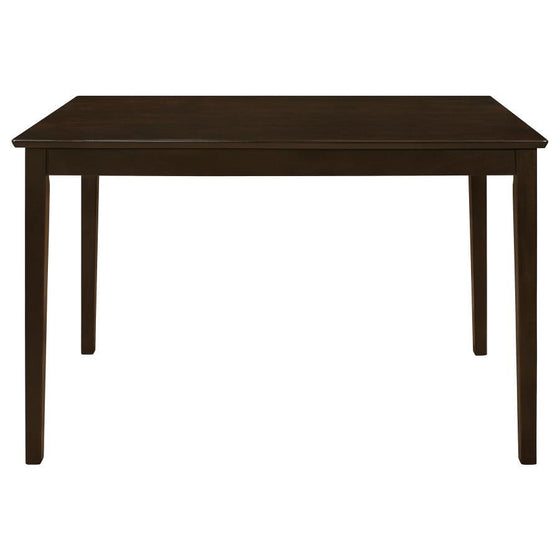 Guillen - 5 Piece Rectangular Dining Table Set - Cappuccino