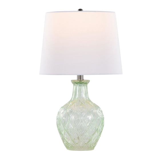 Gloria - Round 20" Glass Accent Lamp (Set of 2)